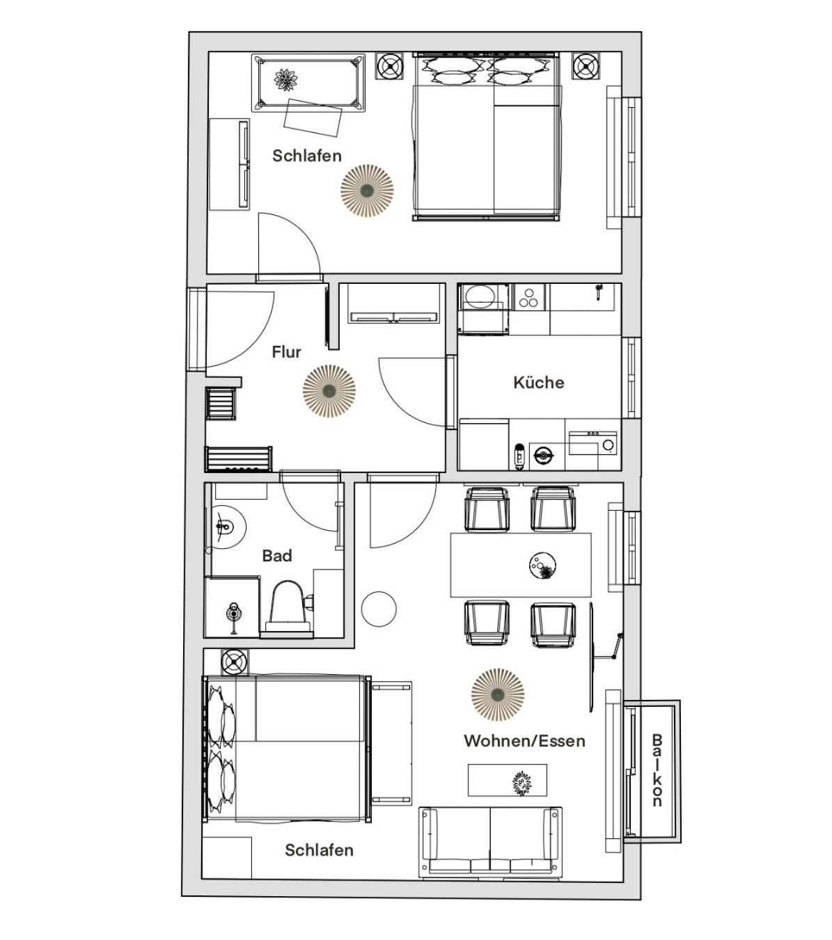Apartament Pineapple Mitte Iii - Free Parking Drezno